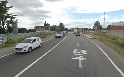 L'N-150 entre Sabadell i Terrassa | Google Maps